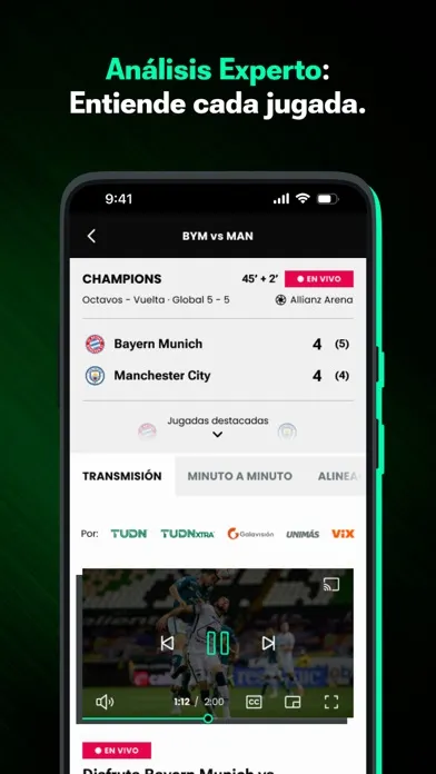 TUDN: TU Deportes Network سکرین شاٹس