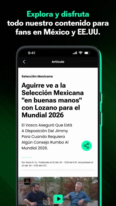 TUDN: TU Deportes Network سکرین شاٹس