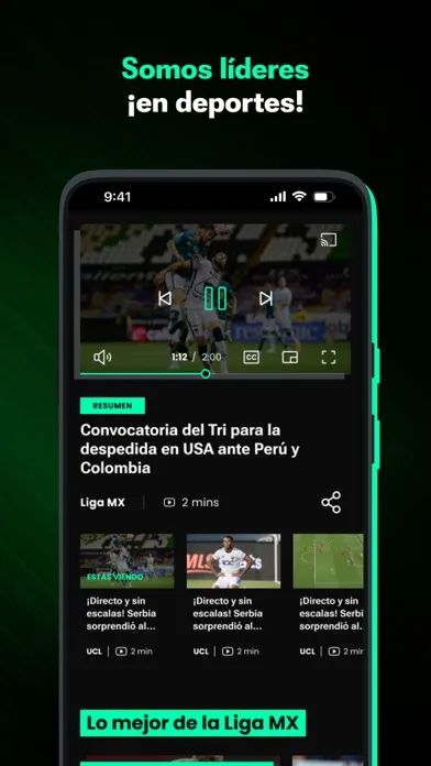 TUDN: TU Deportes Network سکرین شاٹس