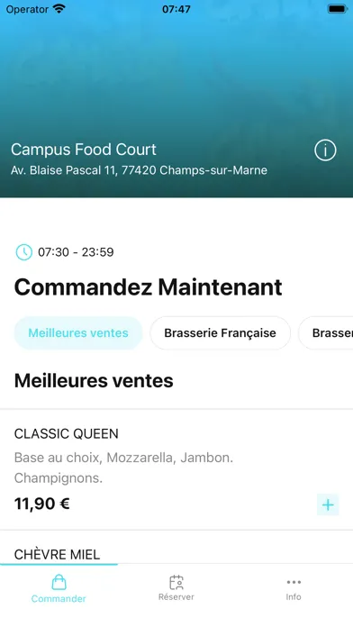 Campus Food Court应用截图
