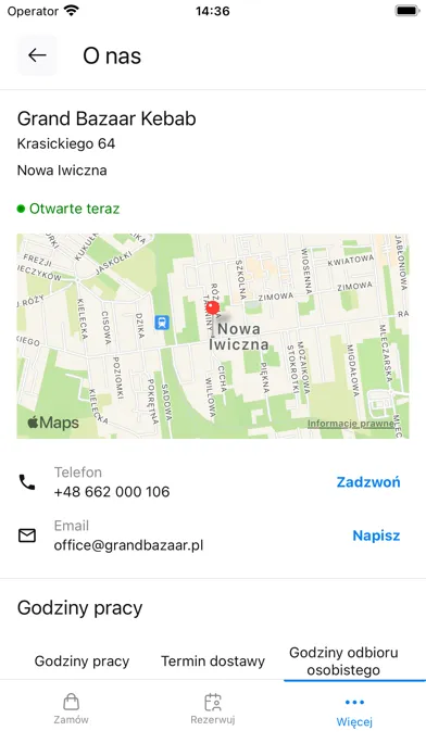 Zrzuty ekranu Grand Bazaar Kebab
