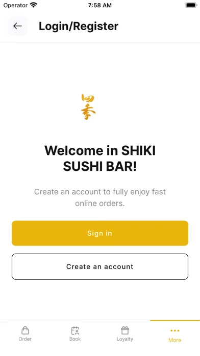 Shiki Sushi bar應用截圖