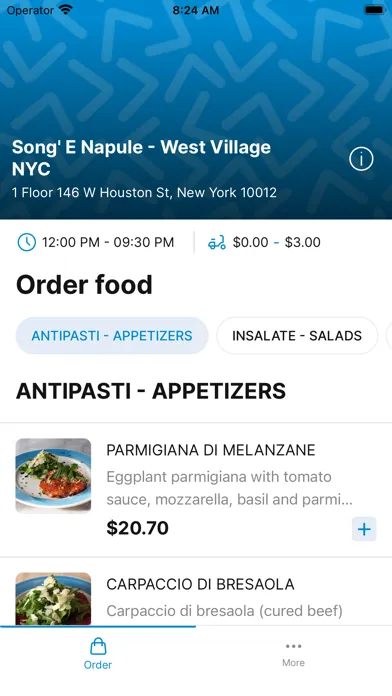 Song E Napule NYC Ekran Görüntüleri