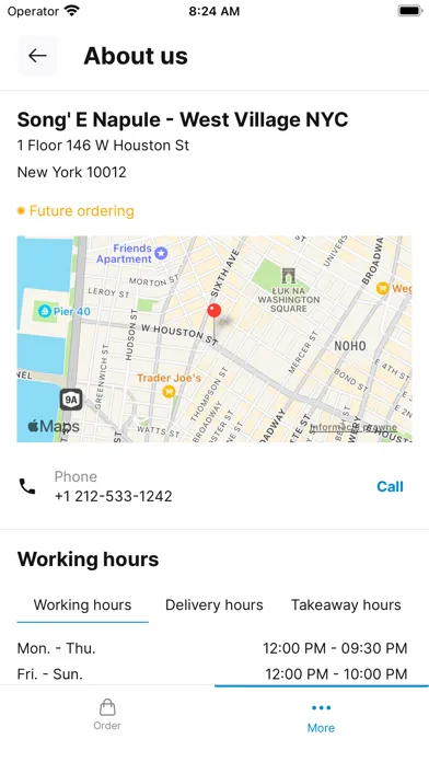 Song E Napule NYC Ekran Görüntüleri