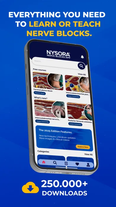 NYSORA Nerve Blocks Ekran Görüntüleri