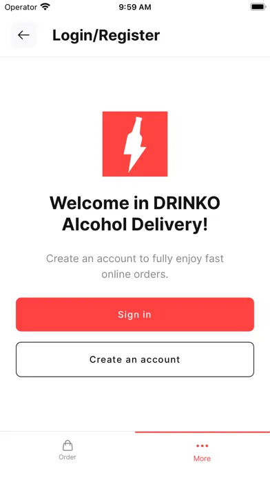 Ảnh chụp màn hình của DRINKO Brussels