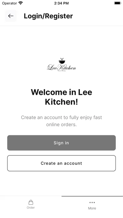 Lee Kitchen স্ক্রিনশট