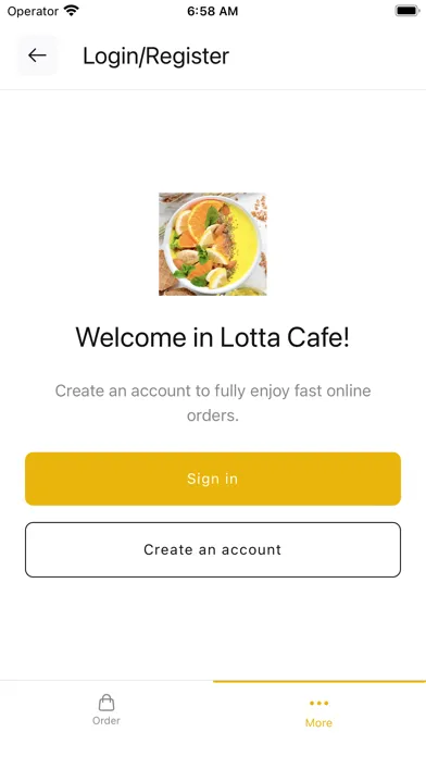 Tangkapan layar Lotta Application
