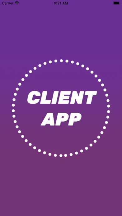 Tangkapan skrin My Restaurant Client App
