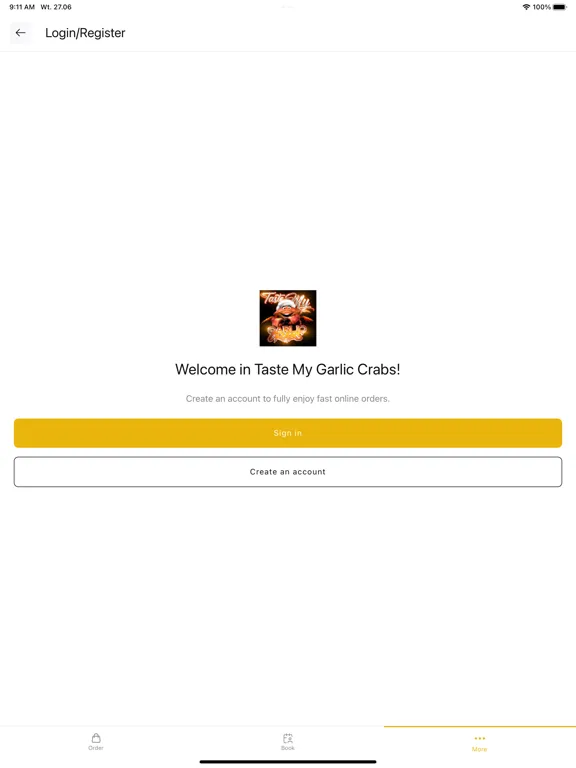 Скриншоты Taste My Garlic Crabs iPad 