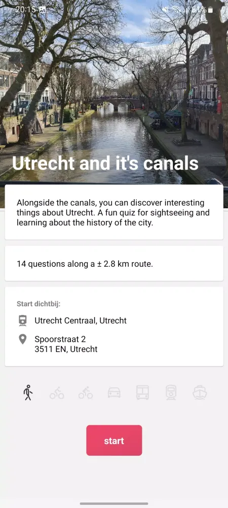 Utrecht Quiz Tour Ekran Görüntüleri