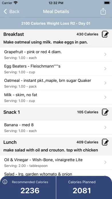 Screenshot di VAYDA Weight