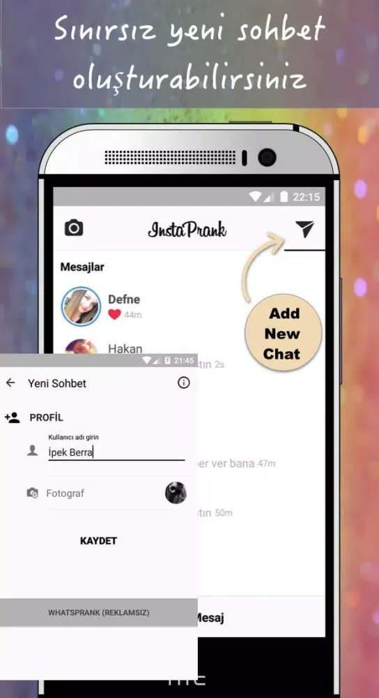insPrank - Create Direct Prank سکرین شاٹس