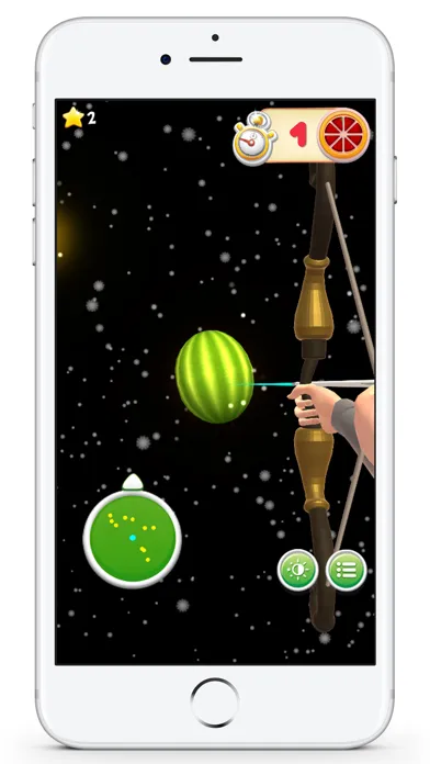 ภาพหน้าจอของ ARchery - Shoot the Fruit