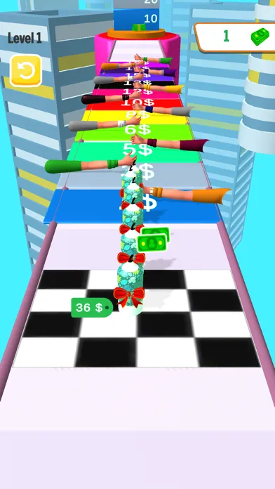 Capturas de tela do Candle Stack 3D - Craft Runner