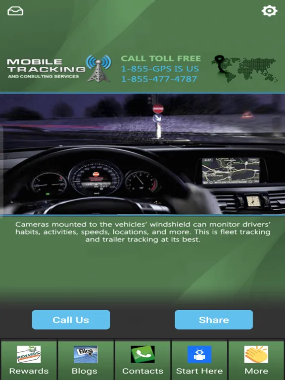 Zrzuty ekranu Mobile Tracking and Consulting iPad 