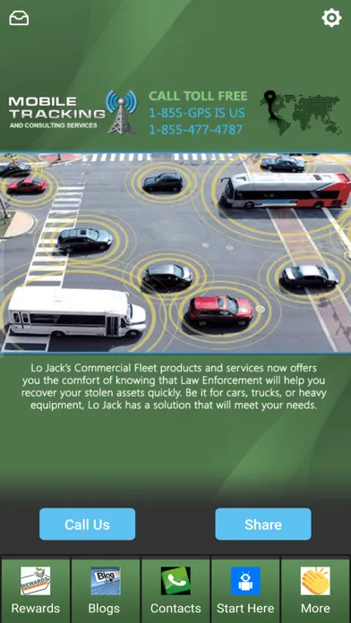 Zrzuty ekranu Mobile Tracking and Consulting