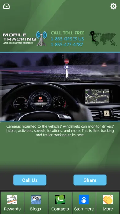 Zrzuty ekranu Mobile Tracking and Consulting