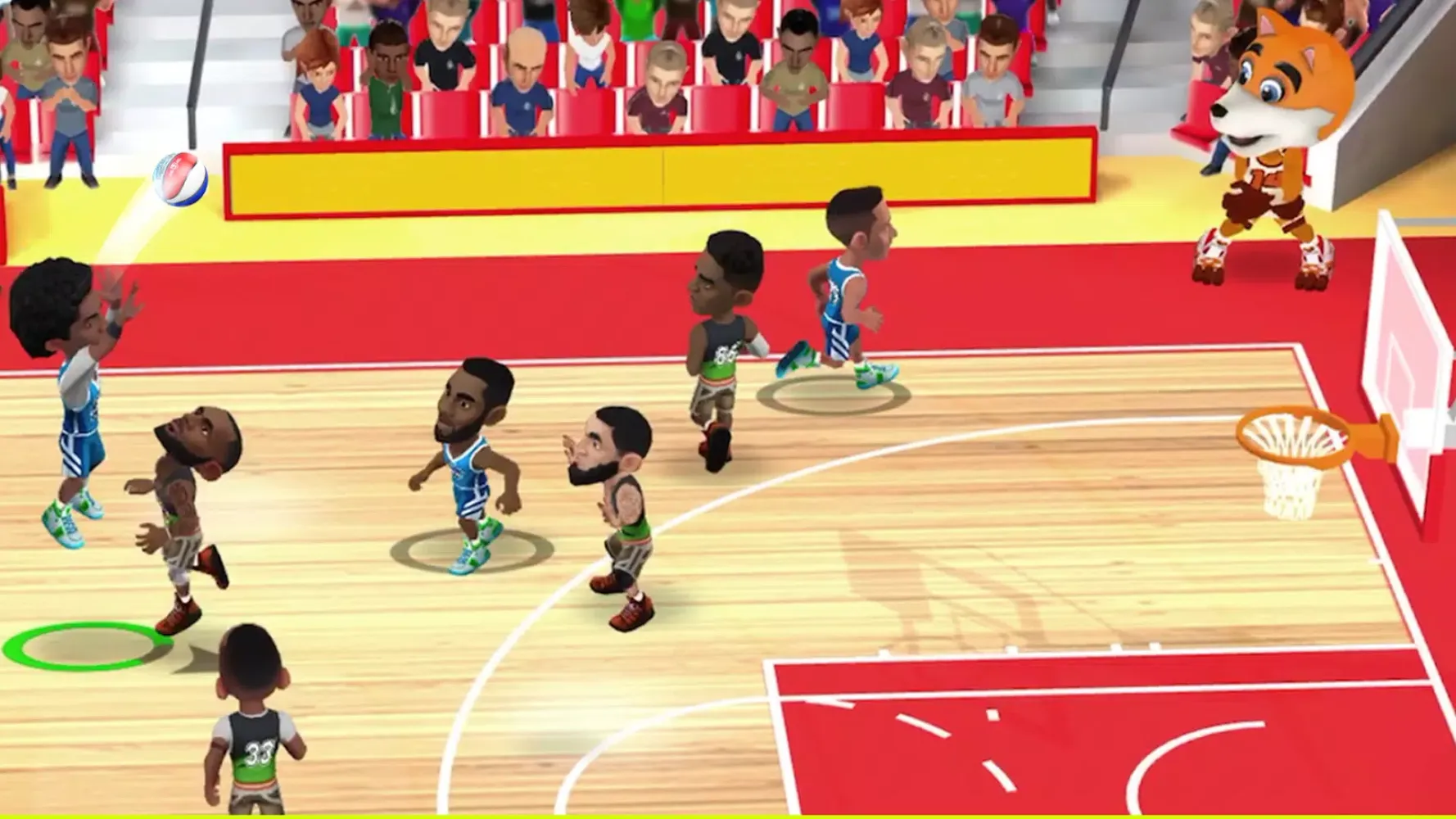 Capturas de pantalla de Basketball Champ Dunk Clash