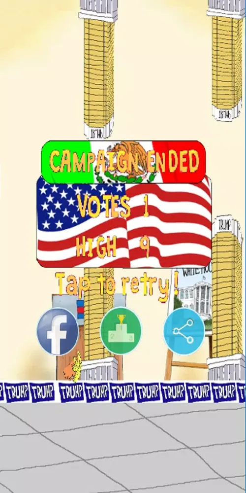 Ảnh chụp màn hình của Flappy Donald
