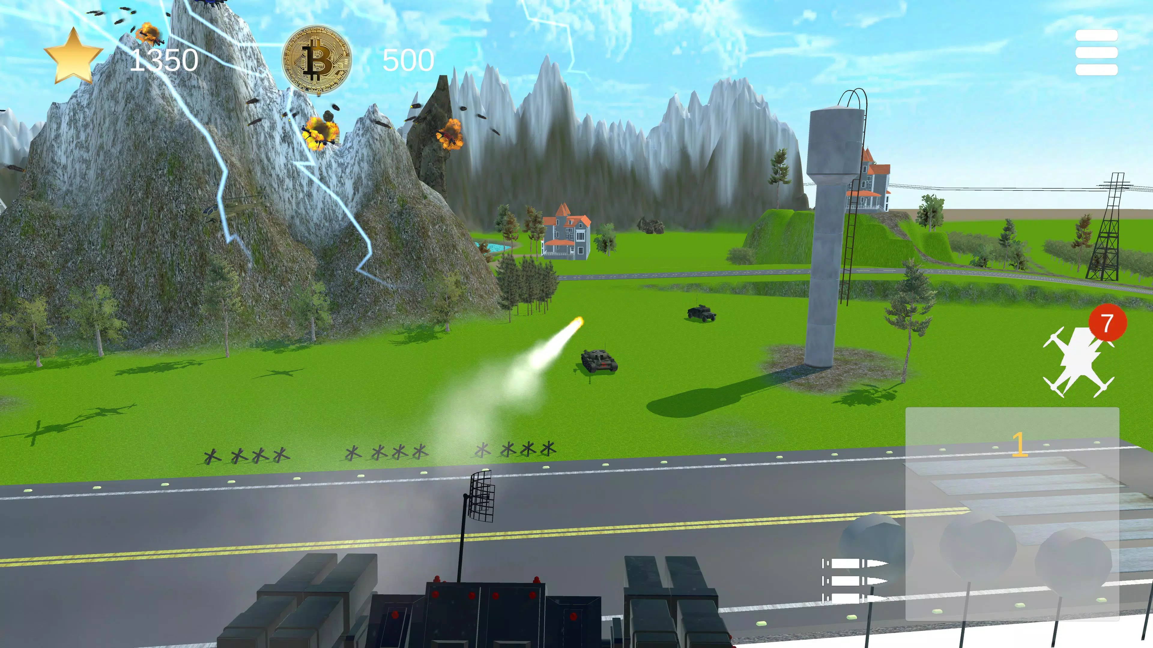 Sky Combat. Fly my plane Screenshots