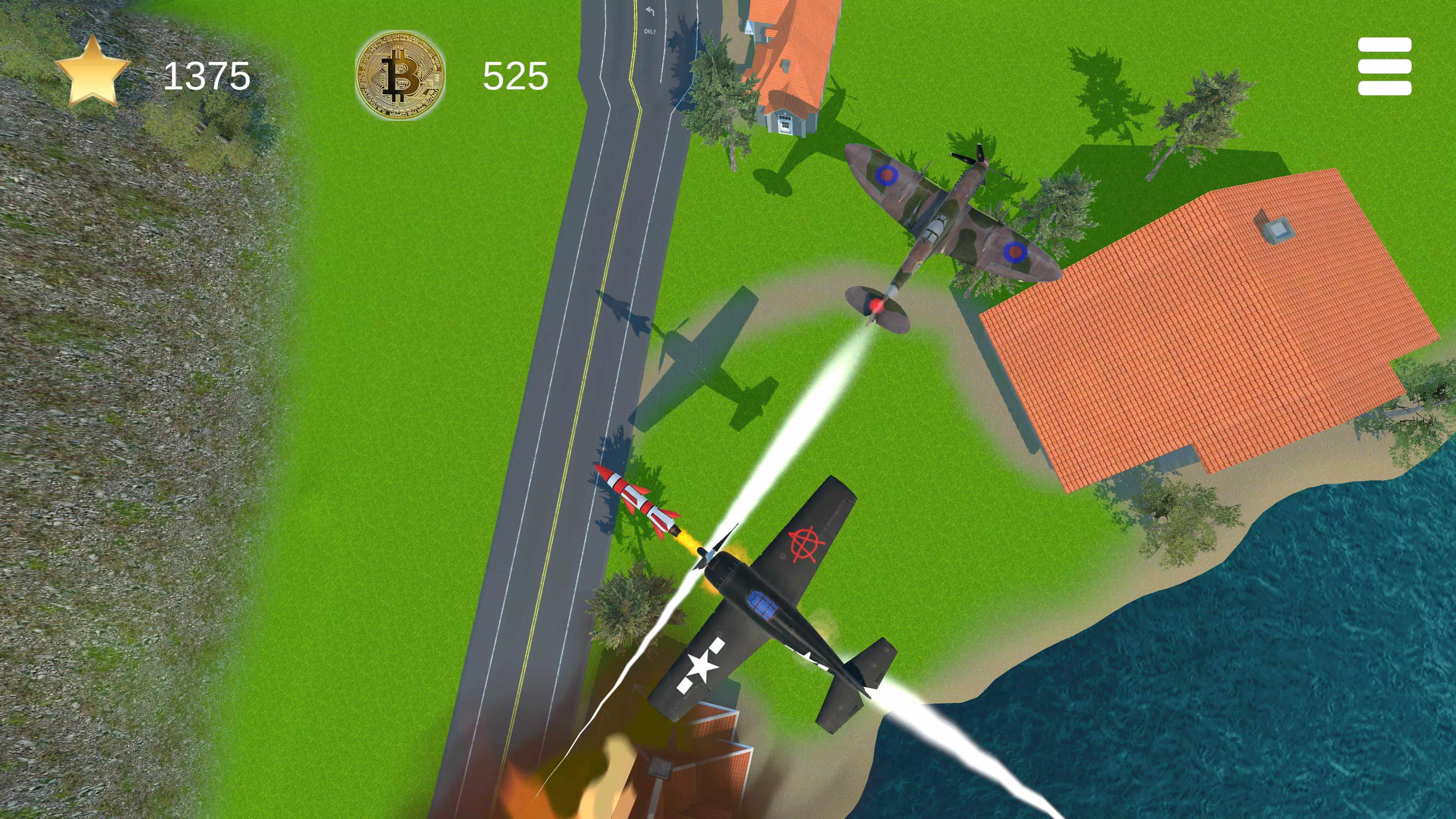 Sky Combat. Fly my plane Screenshots