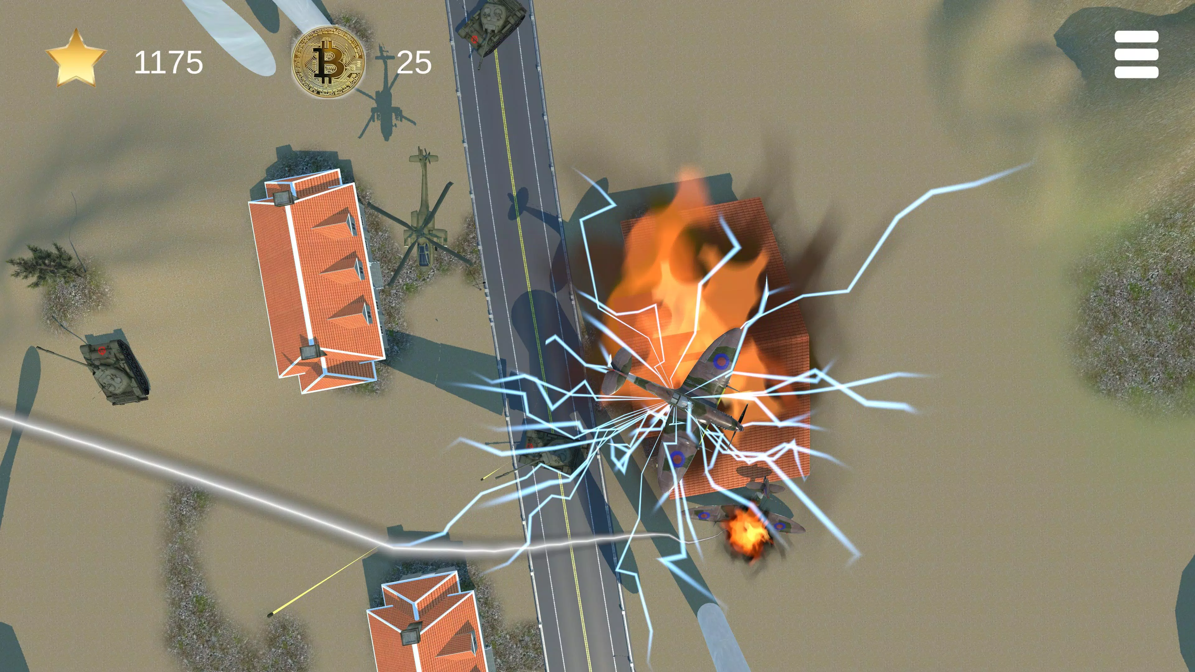 Sky Combat. Fly my plane Screenshots