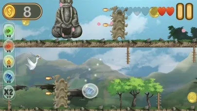 Captures d'écran de Goose Runner Hard Platformer