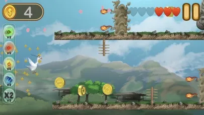 Captures d'écran de Goose Runner Hard Platformer