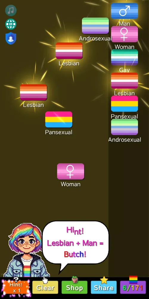 LGBTQ Flags Merge स्क्रीनशॉट