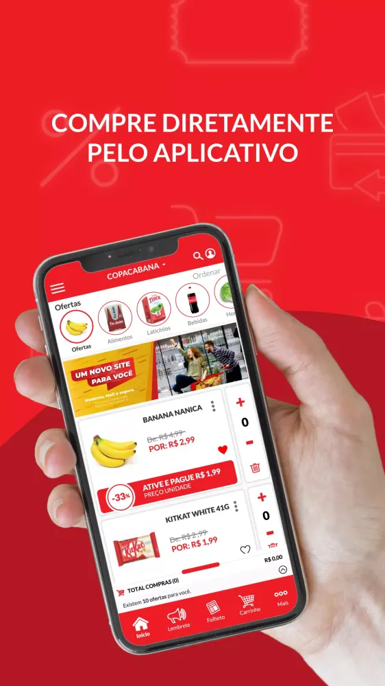 Capturas de pantalla de Copacabana Supermercados