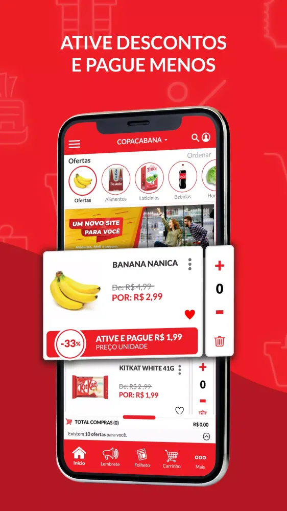 Capturas de pantalla de Copacabana Supermercados