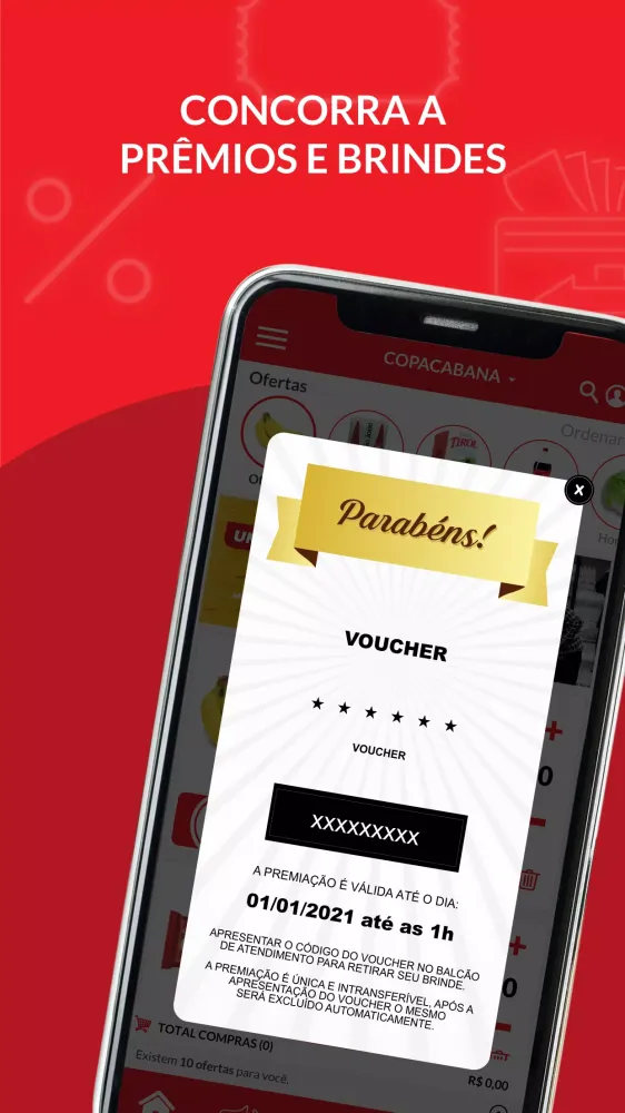 Capturas de pantalla de Copacabana Supermercados