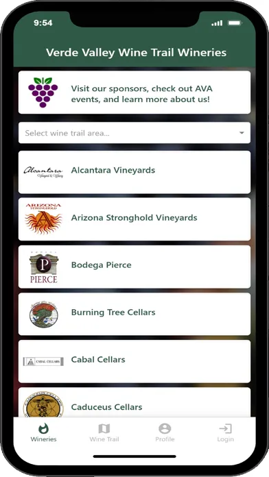 Verde Valley Wine Trail Screenshots