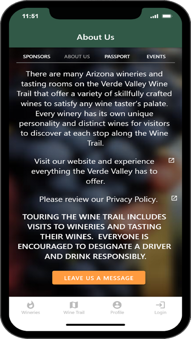 Zrzuty ekranu Verde Valley Wine Trail