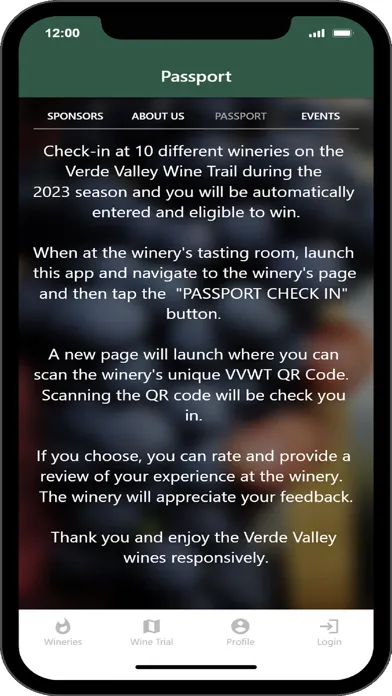 Verde Valley Wine Trail Screenshots
