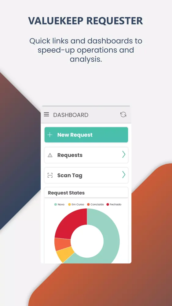 Valuekeep Requester CMMS Screenshots