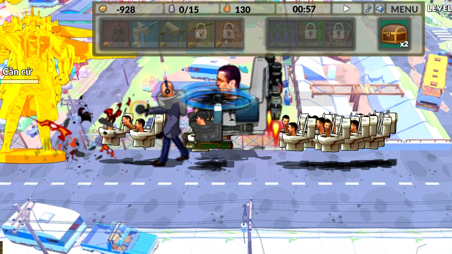 Toilet rush Screenshots