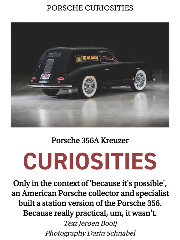 Tangkapan layar PUUR Porsche Magazine iPad 