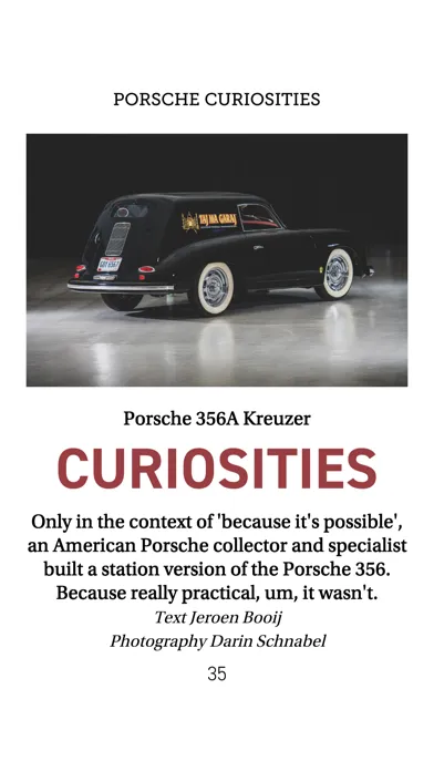 Tangkapan layar PUUR Porsche Magazine