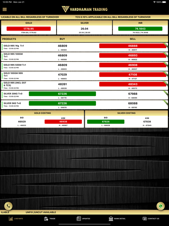 Vardhaman Trading iPad  स्क्रीनशॉट