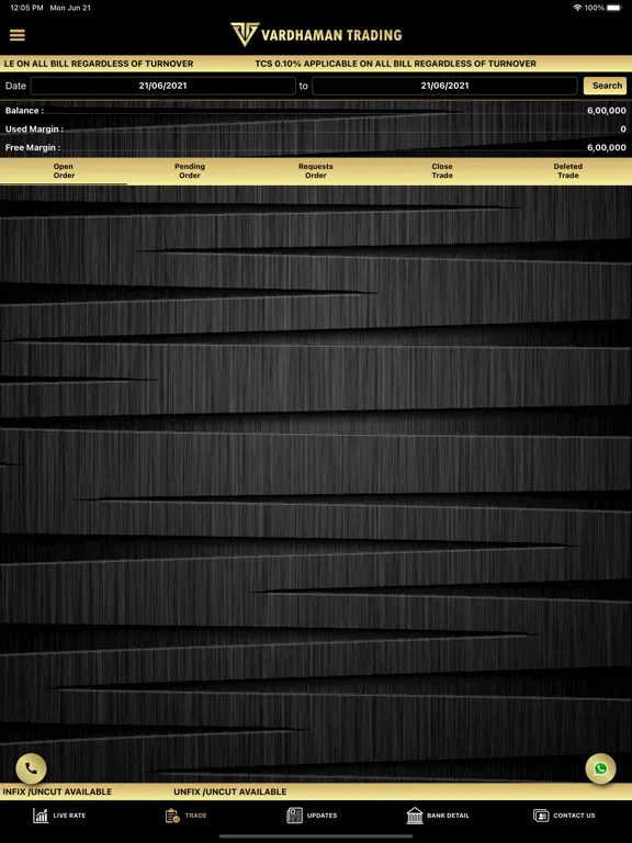 Vardhaman Trading iPad 应用截图