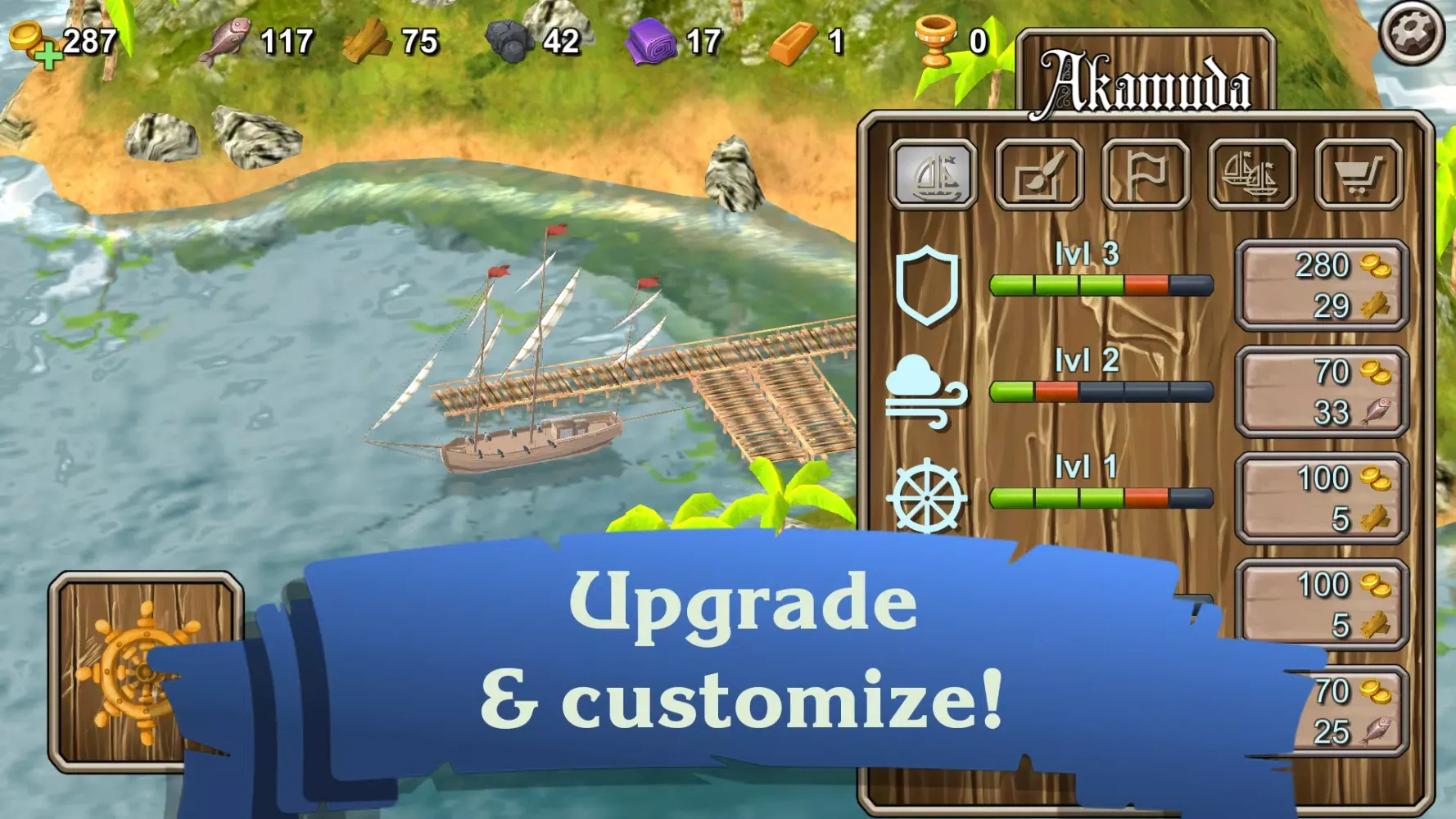 Pirates: Call of the sea स्क्रीनशॉट