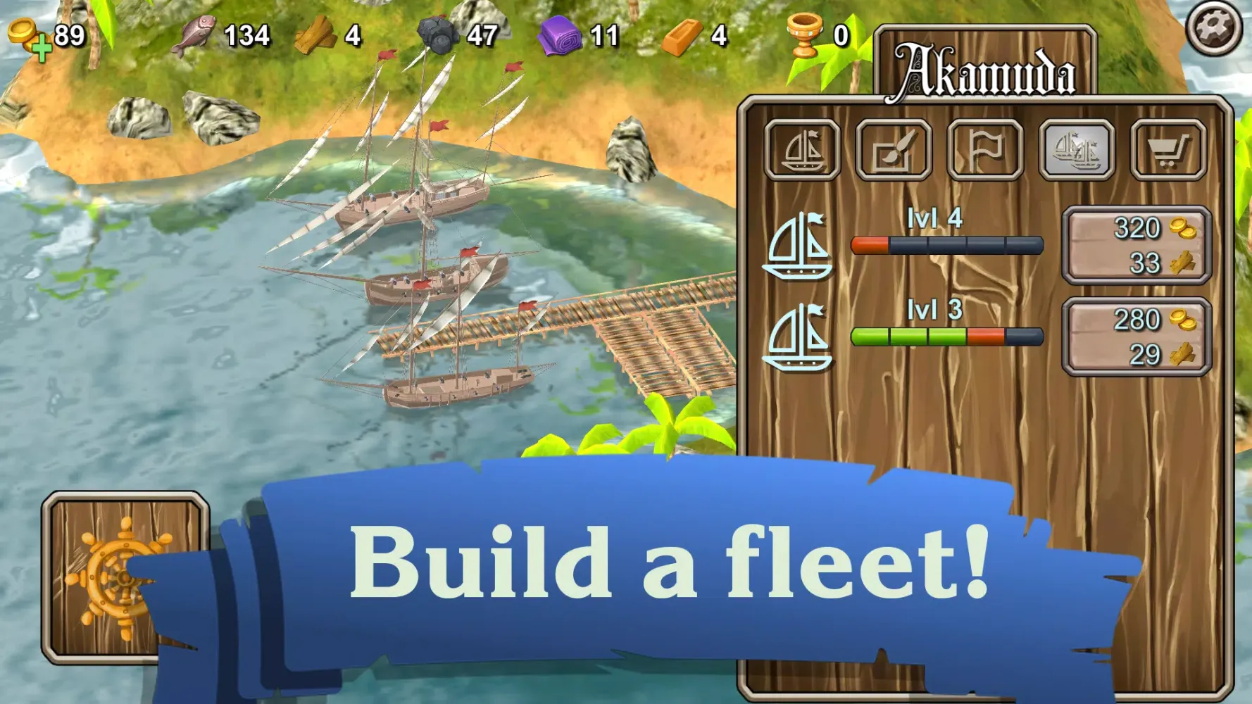 Pirates: Call of the sea स्क्रीनशॉट