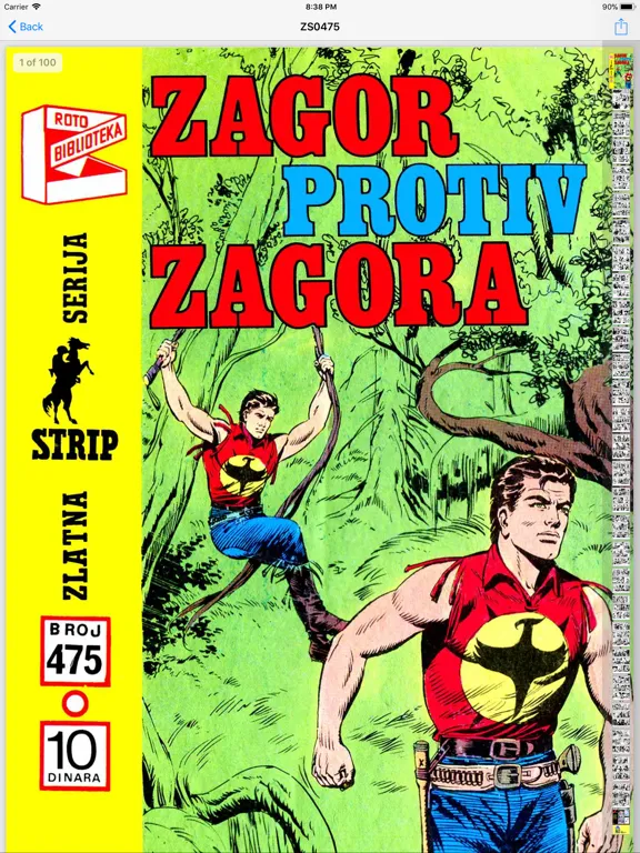 Screenshot di Zagor - Zlatna Serija 4/10 iPad 