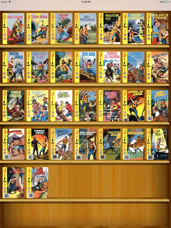 Zagor - Zlatna Serija 8/10 iPad  Screenshots