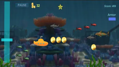 Capturas de tela do Yellow Submarine: Marine Life