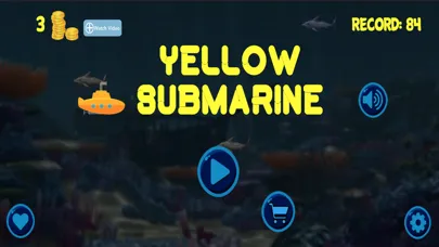Capturas de tela do Yellow Submarine: Marine Life