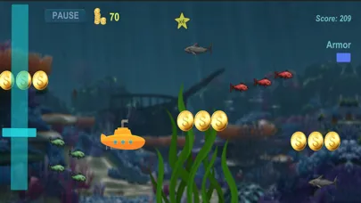 Capturas de tela do Yellow Submarine: Marine Life