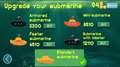 Capturas de tela do Yellow Submarine: Marine Life